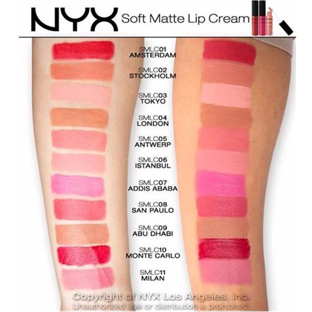 Miss Prissypants: NYX Soft Matte Lip Cream