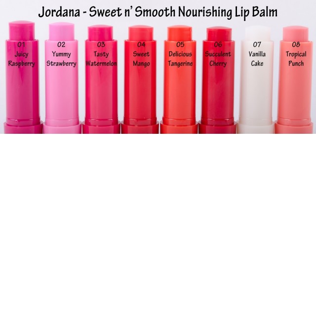 Jordana Sweet n Smooth Nourishing Lip Balm